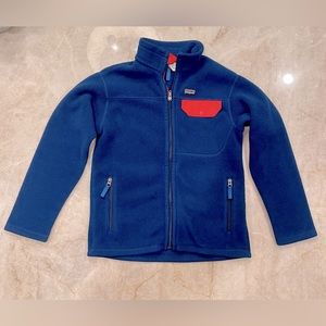 Boys Patagonia fleece coat